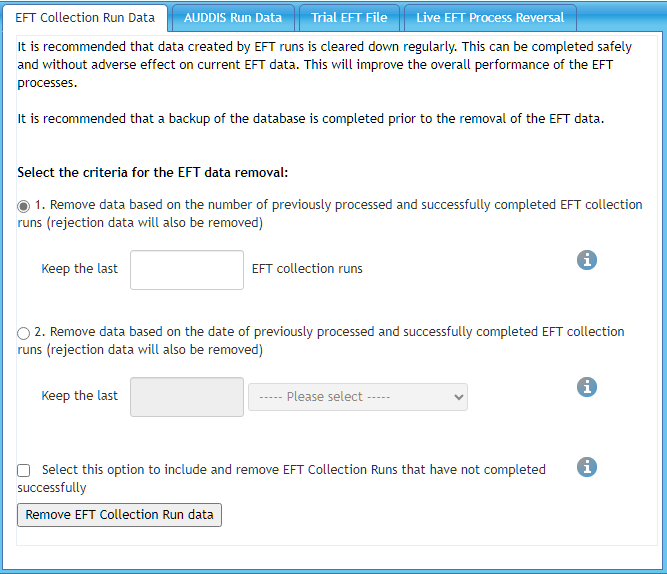 GMC EFT Module 4.23 feature and processing improvements