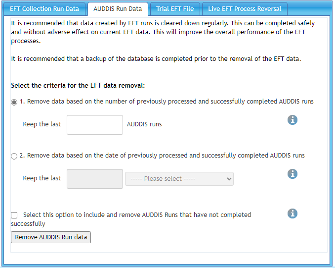 GMC EFT Module 4.23 feature and processing improvements