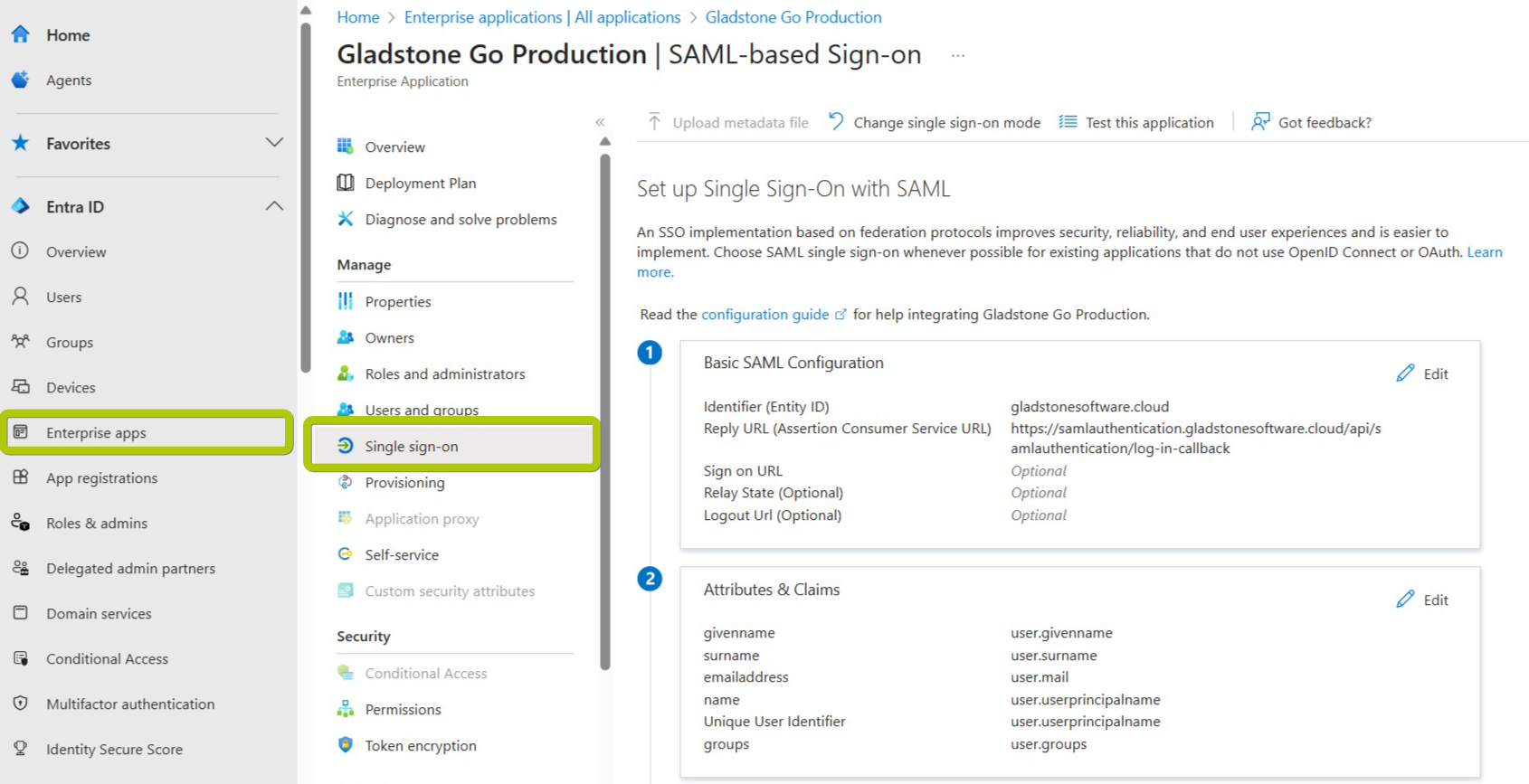 Single Sign-On (SSO): How to configure Gladstone products for Operator SSO