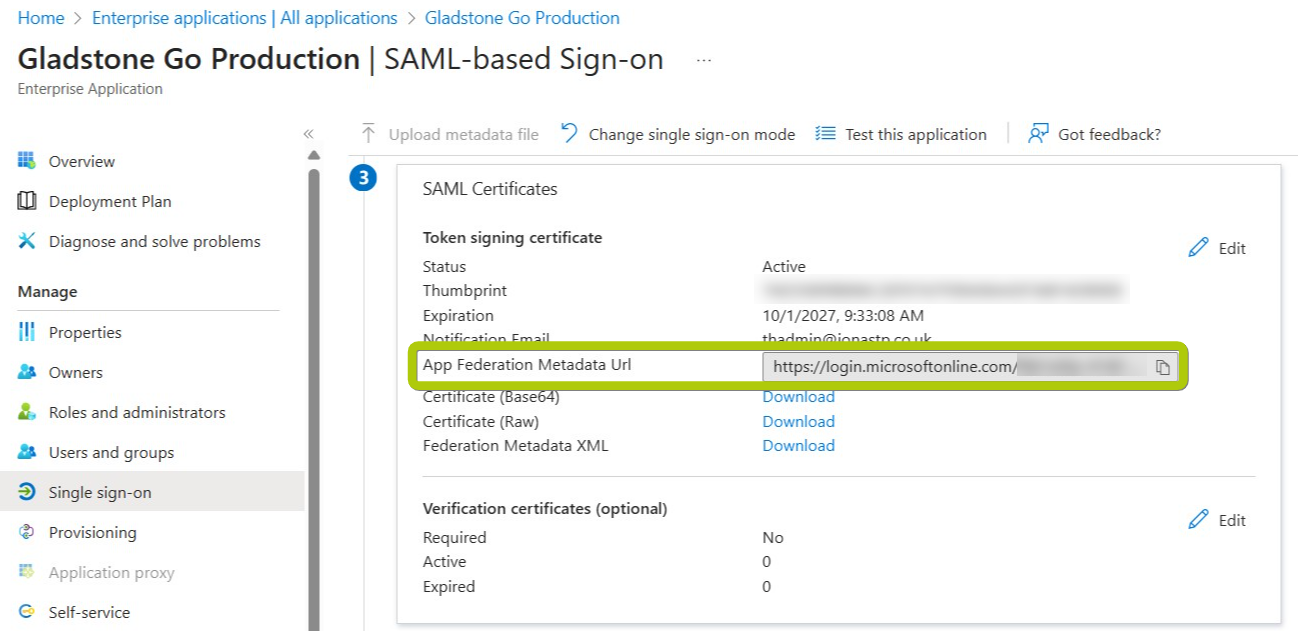 Single Sign-On (SSO): How to configure Gladstone products for Operator SSO