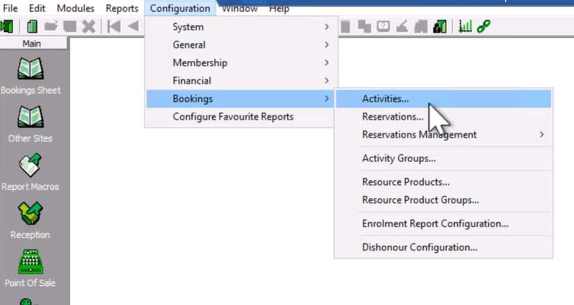 Configuring Activities in Plus2